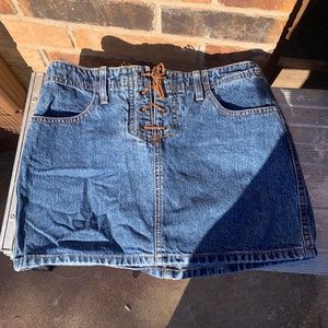 Jean skirt